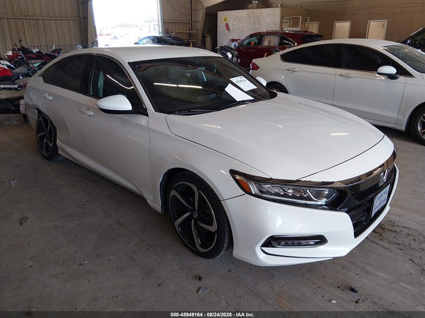 Vin: 1hgcv1f3xka141405, lot: 46448378, honda accord sport 2019 img_1