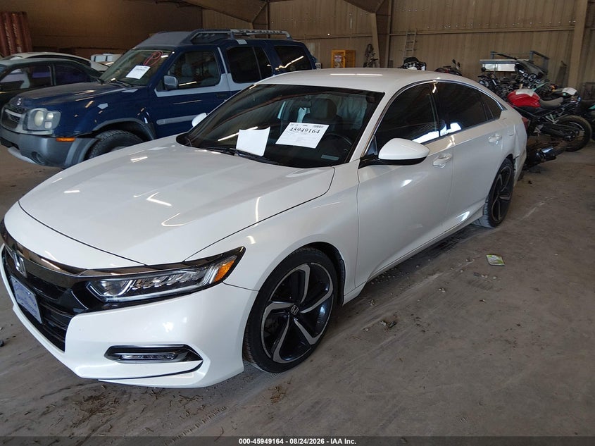2019 Honda Accord Sport, Left & Right Side, IAAI, VIN 1HGCV1F3XKA141405 — photo 2