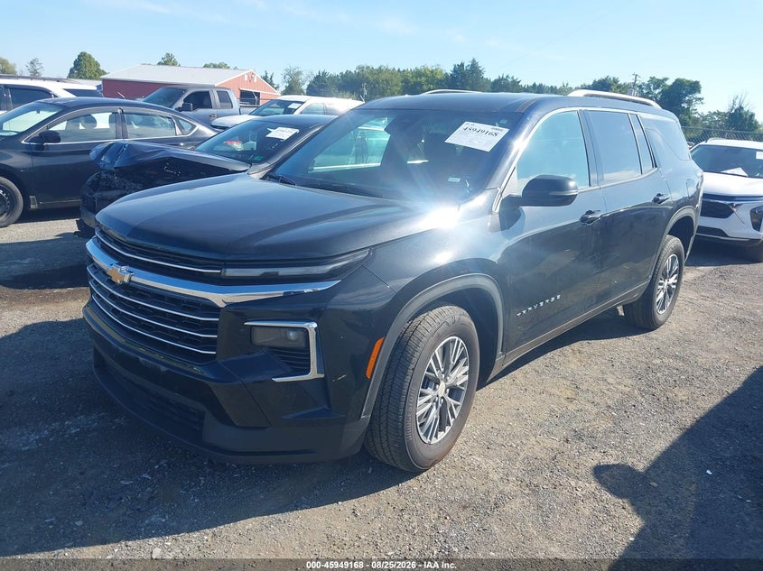 2026 Chevrolet Traverse Fwd Lt, Right Front, IAAI, VIN 1GNERGKS8TJ190154 — photo 2