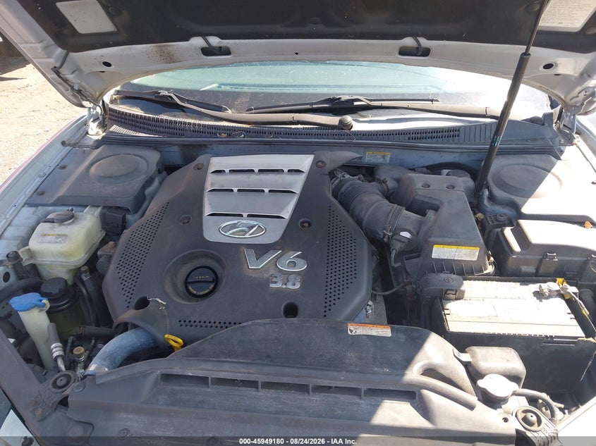 HYUNDAI AZERA 2006 VIN KMHFC46F06A133814