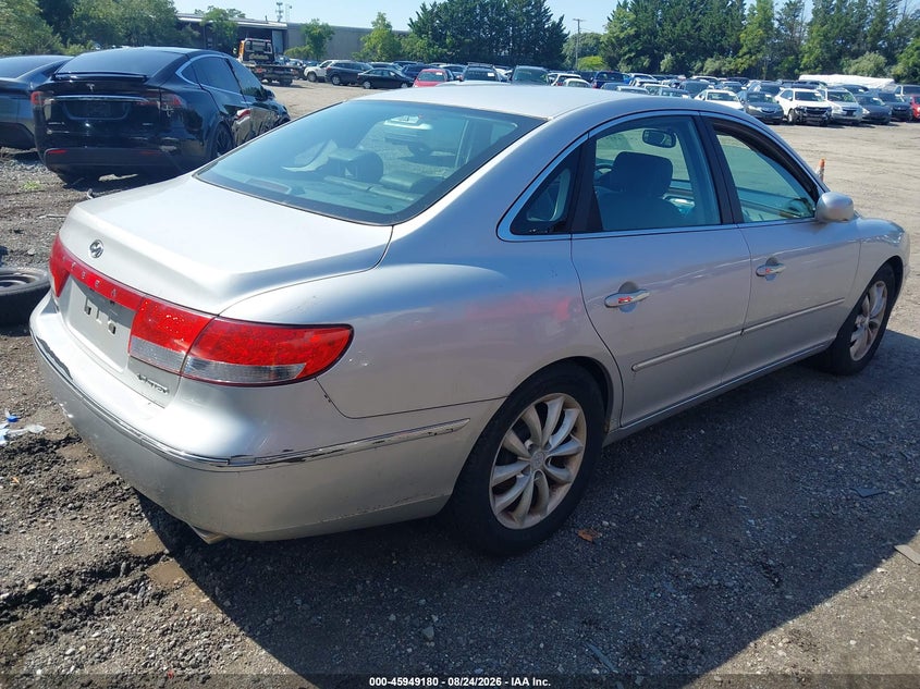 2006 HYUNDAI AZERA auction photo 4