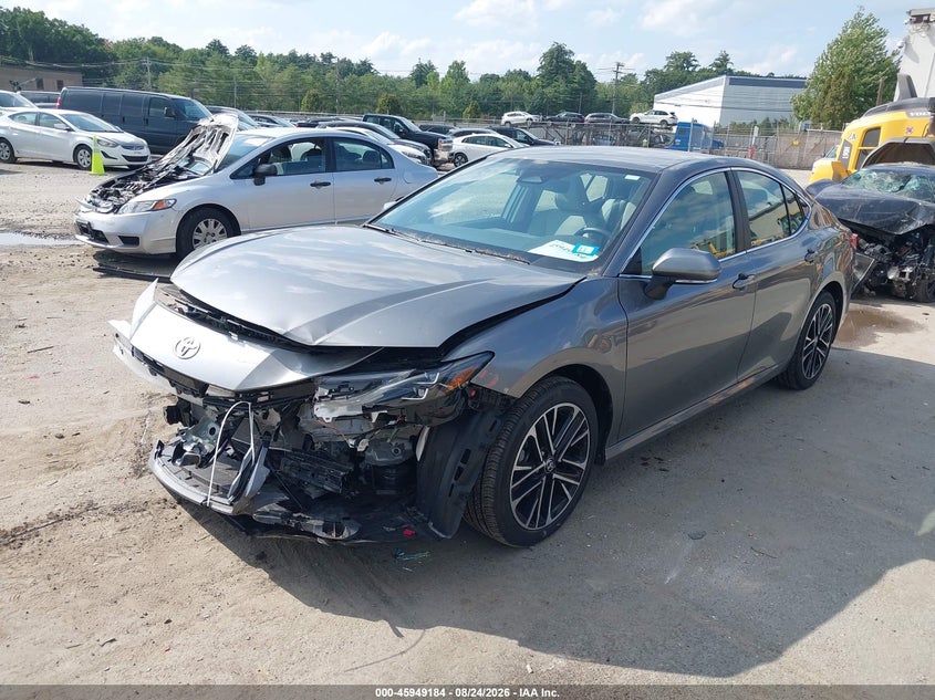 2025 Toyota Camry, Front End, IAAI, VIN 4T1DBADK2SU534136 — photo 2