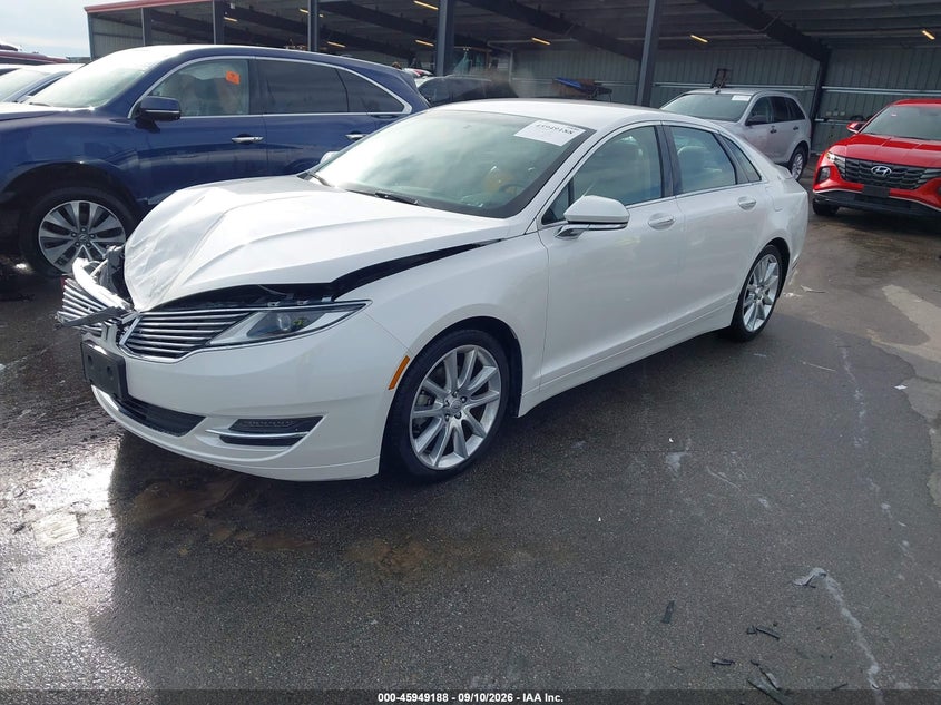 Vin: 3ln6l2g96gr612355, lot: 46448402, lincoln mkz 20162