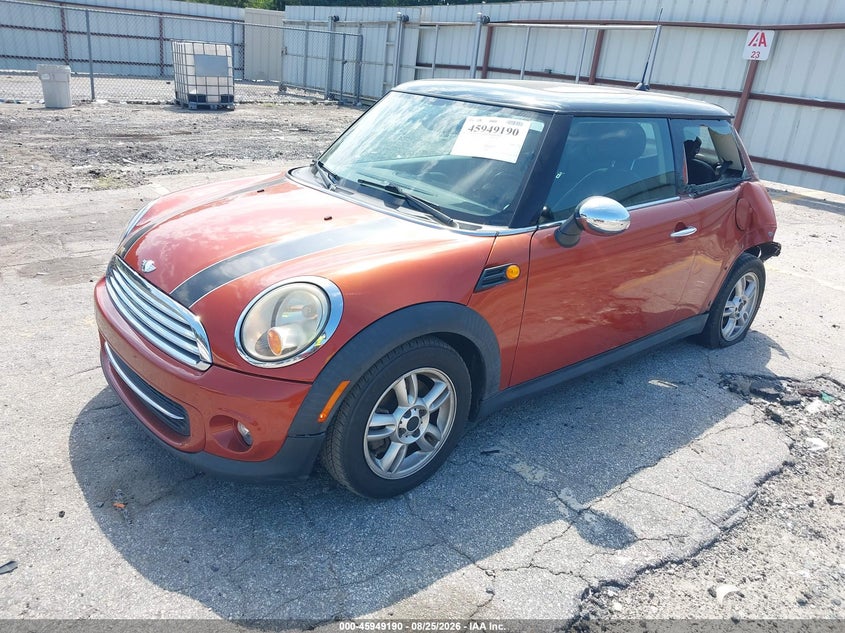 Vin: wmwsu3c58bt096724, lot: 46448404, mini cooper 20112