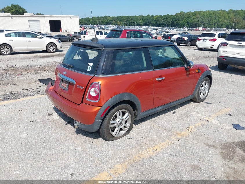 Vin: wmwsu3c58bt096724, lot: 46448404, mini cooper 20114