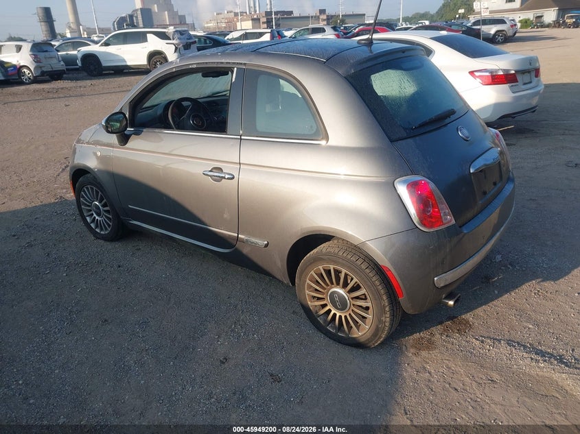 Vin: 3c3cffcr4ct366208, lot: 46448414, fiat 500 lounge 20123