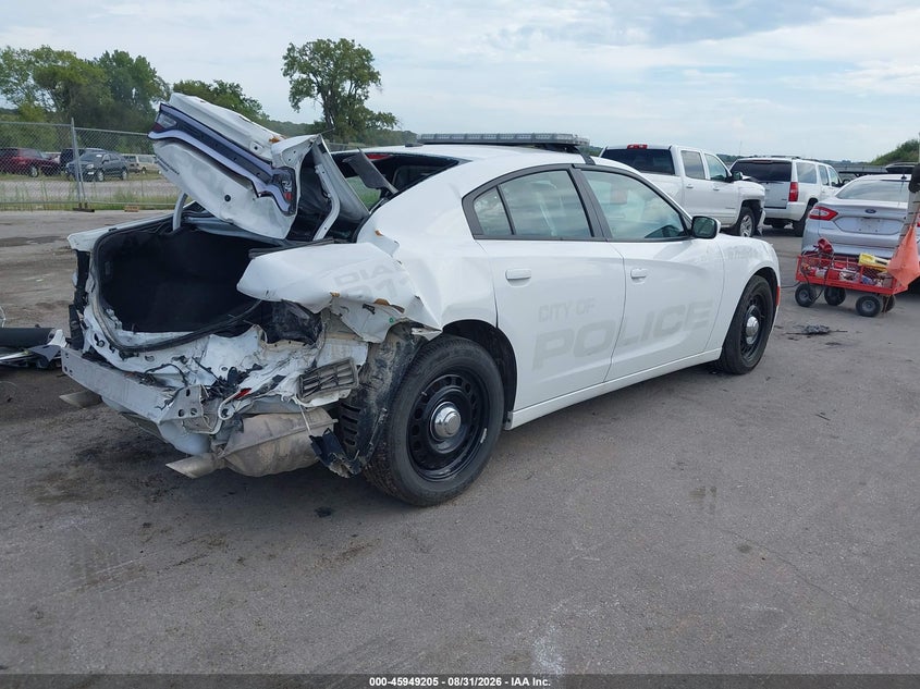 Vin: 2c3cdxkg8mh657221, lot: 46448419, dodge charger police awd 20214