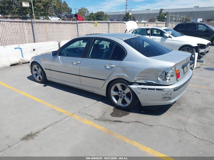 BMW 325I 2004 VIN WBAET37454NJ83120