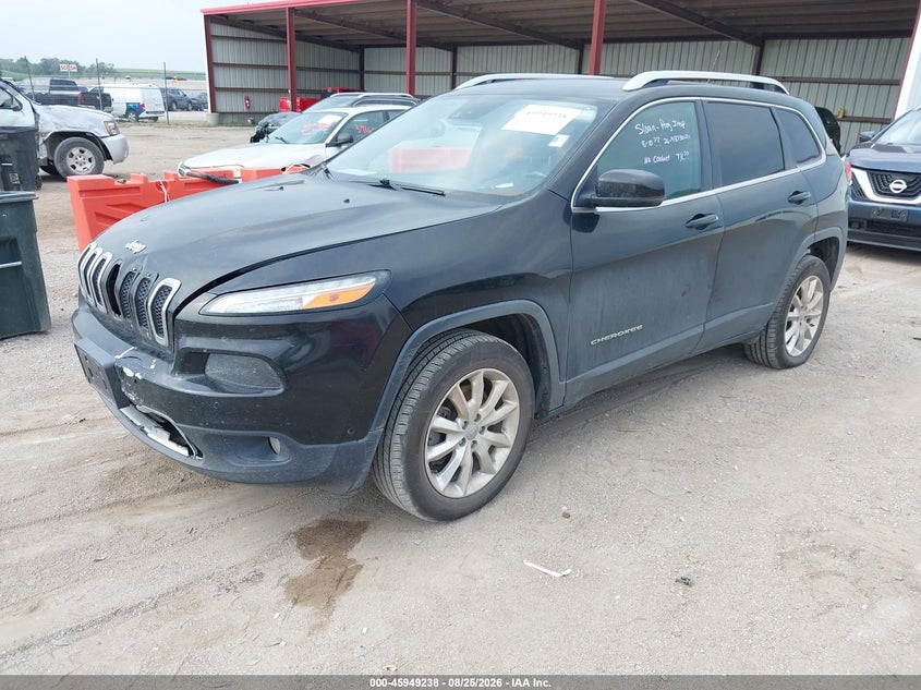 2017 Jeep Cherokee, Front End, IAAI, VIN 1C4PJMDB0HW505382 — photo 2