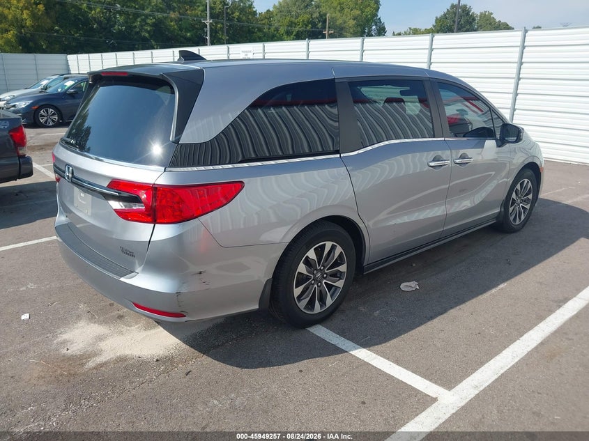 Vin: 5fnrl6h72nb000111, lot: 46448471, honda odyssey ex-l 20224
