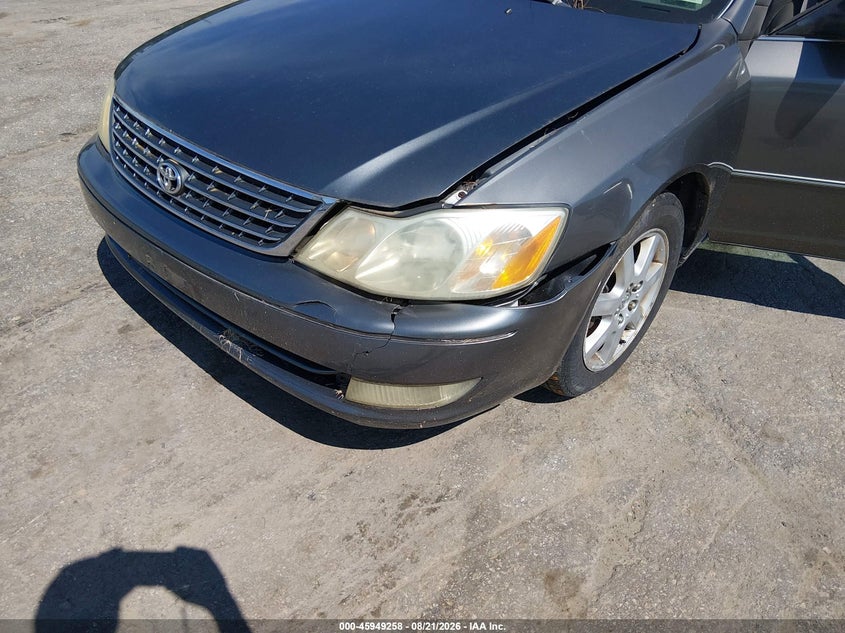 TOYOTA AVALON 2003 VIN 4T1BF28B43U280071