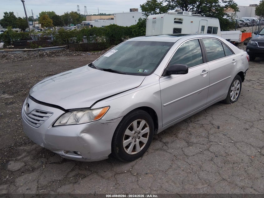 2009 Toyota Camry Xle V6, Front & Rear, IAAI, VIN 4T1BK46K59U098074 — photo 2