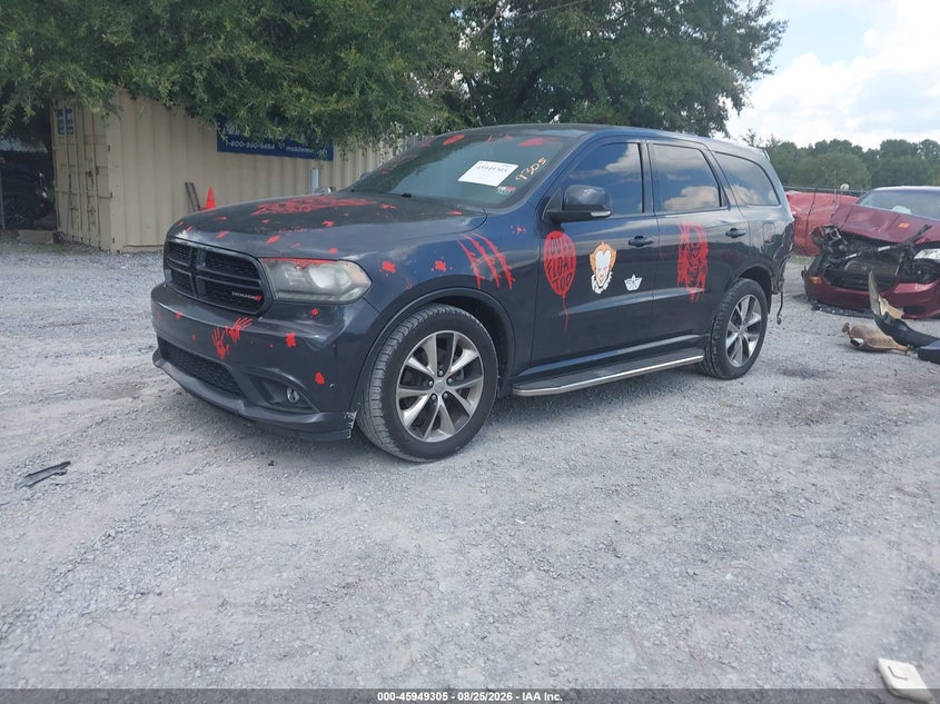 Vin: 1c4sdhct0ec396809, lot: 46448519, dodge durango r/t 20142