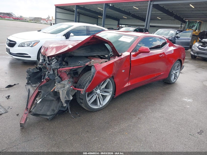 Vin: 1g1fb1rs0j0112435, lot: 46448528, chevrolet camaro 1lt 20182
