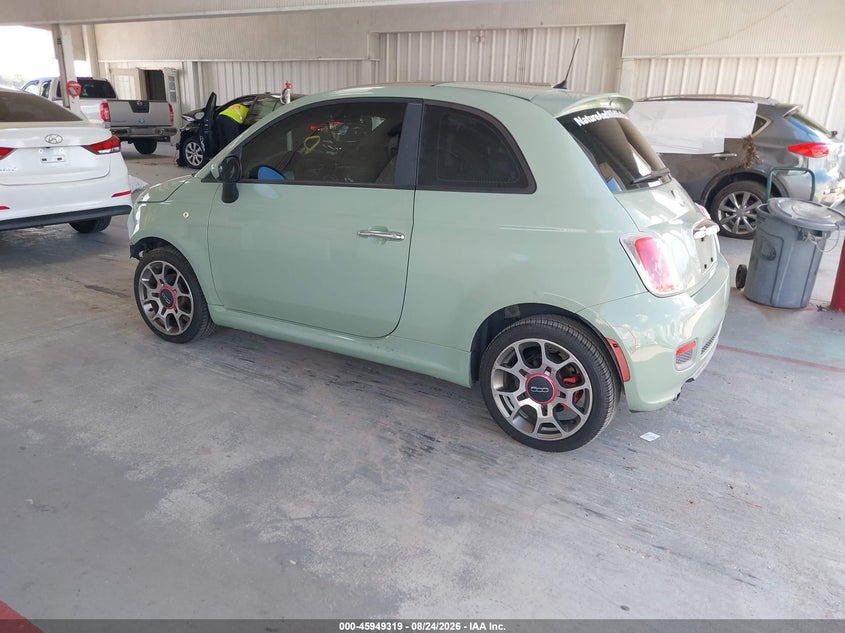 Vin: 3c3cffbr7ct362171, lot: 46448533, fiat 500 sport 20123