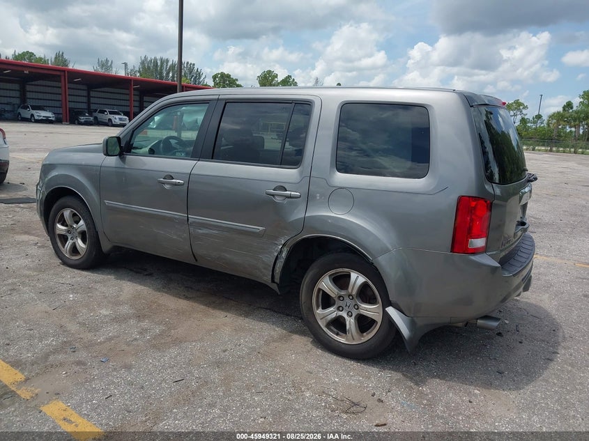 Vin: 5fnyf3h44cb022759, lot: 46448535, honda pilot ex 20123
