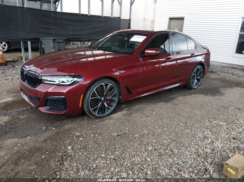 2023 BMW 5er, Flood, IAAI, VIN WBA73BJ0XPCM25537 — photo 2