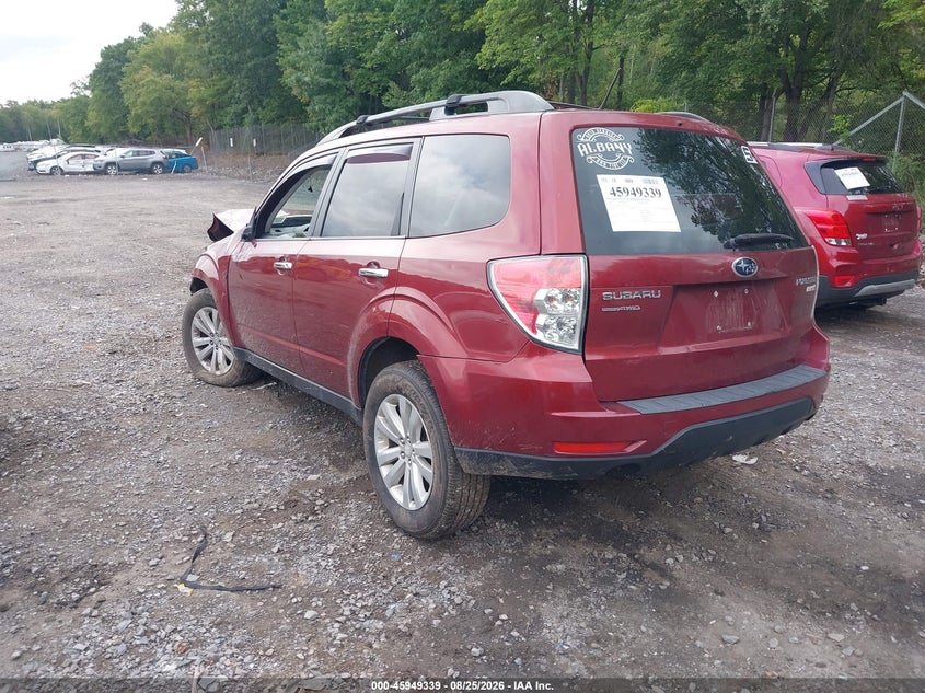 2012 SUBARU FORESTER auction photo 3