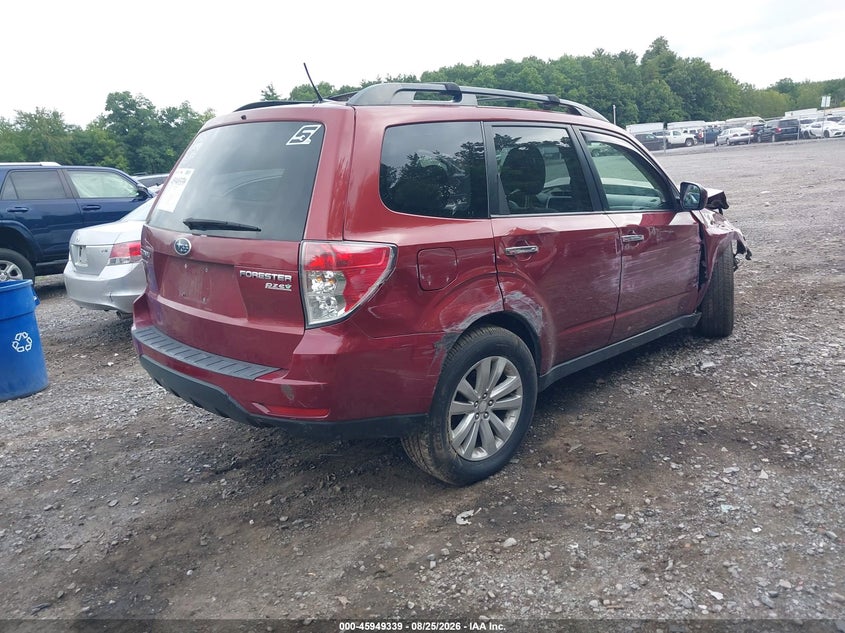 2012 SUBARU FORESTER auction photo 4