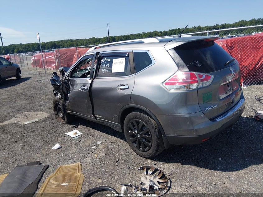2016 NISSAN ROGUE auction photo 3