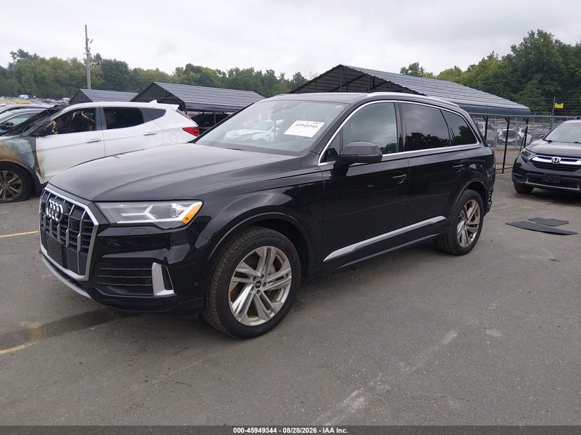 Vin: wa1ljbf75nd005103, lot: 46448558, audi q7 premium plus 45 tfsi quattro tiptronic 20222