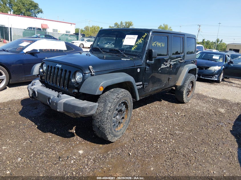 2017 Jeep Wrangler, Ходовая, IAAI, VIN 1C4BJWDG4HL731427 — фото 2