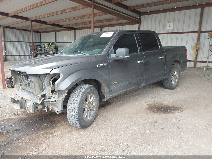 2015 Ford F-150, Front End, IAAI, VIN 1FTEW1CP2FKE97780 — photo 2