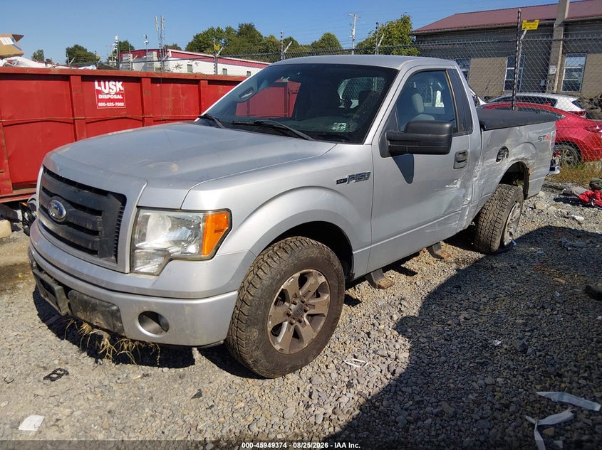 2011 Ford F-150, Левый бок, IAAI, VIN 1FTMF1EF9BFA71085 — фото 2