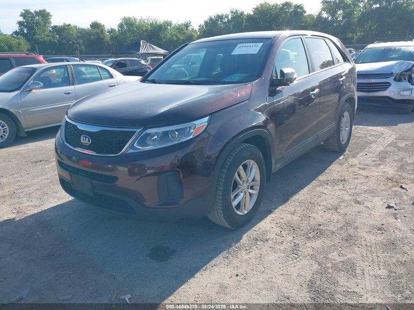 2015 Kia Sorento, Удар ззаду, IAAI, VIN 5XYKT3A66FG576327 — фото 2