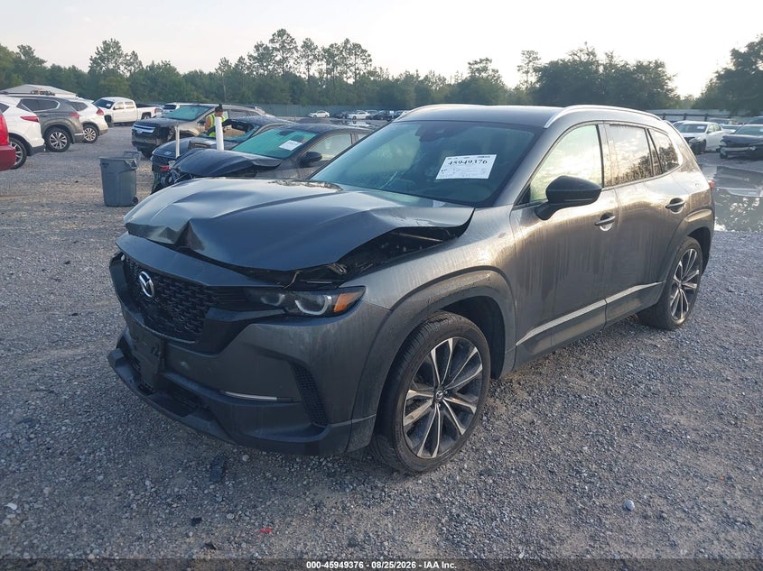 2023 Mazda CX-50, Front & Rear, IAAI, VIN 7MMVABEM1PN125600 — photo 2
