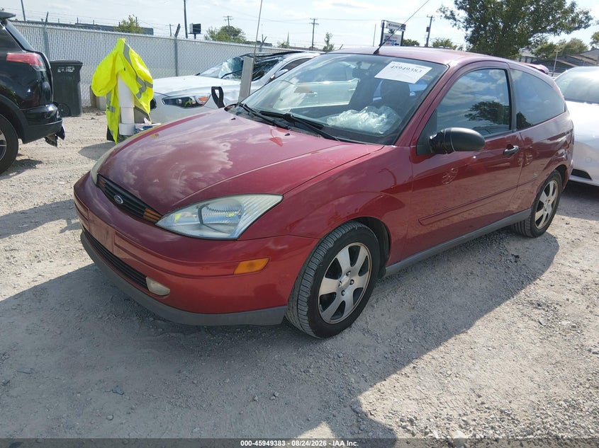 2001 Ford Focus, Удар сзади, IAAI, VIN 3FAFP31311R248510 — фото 2