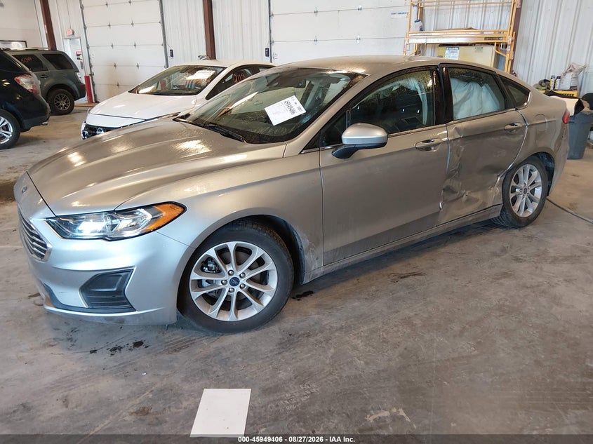 2020 Ford Fusion, Left Side, IAAI, VIN 3FA6P0HD8LR252232 — photo 2