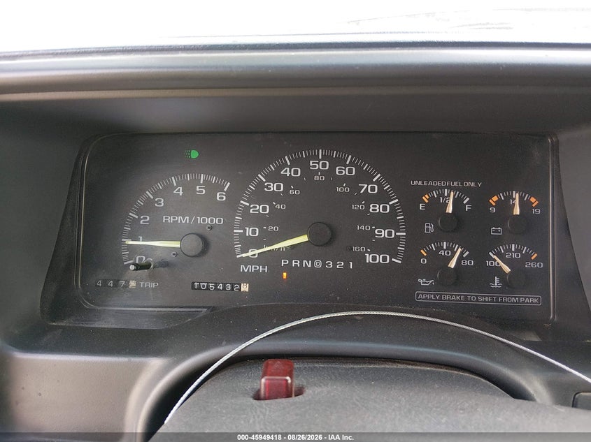 CHEVROLET TAHOE 1997 VIN 1GNEK13R3VJ311558