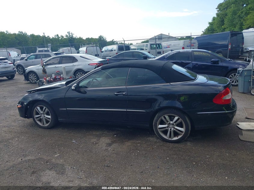 MERCEDES-BENZ CLK 350 2008 VIN WDBTK56F98F249565