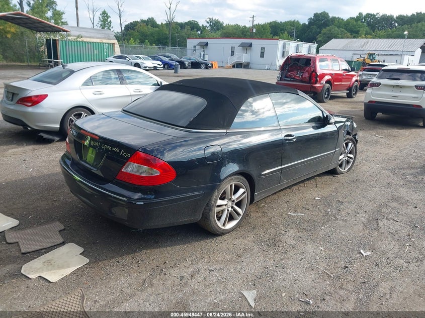 MERCEDES-BENZ CLK 350 2008 VIN WDBTK56F98F249565