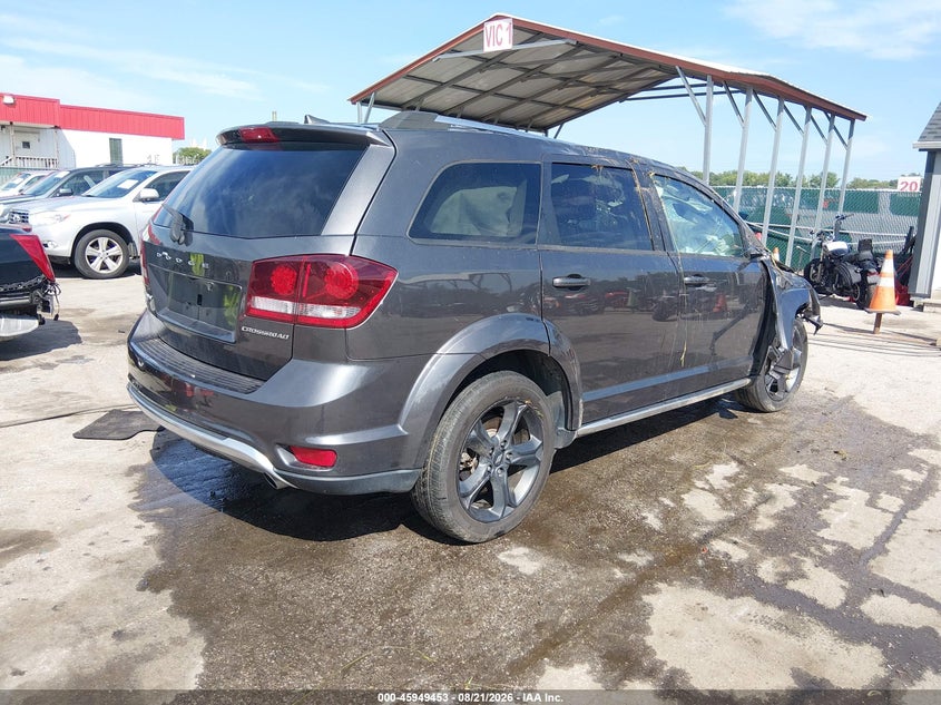 Vin: 3c4pddgg2jt523022, lot: 46448667, dodge journey crossroad awd 20184