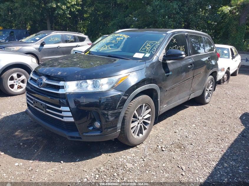 2019 Toyota Highlander, Unknown, IAAI, VIN 5TDJGRFH0KS067036 — photo 2
