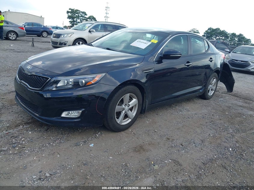 Vin: 5xxgm4a7xfg441065, lot: 46448695, kia optima lx 20152