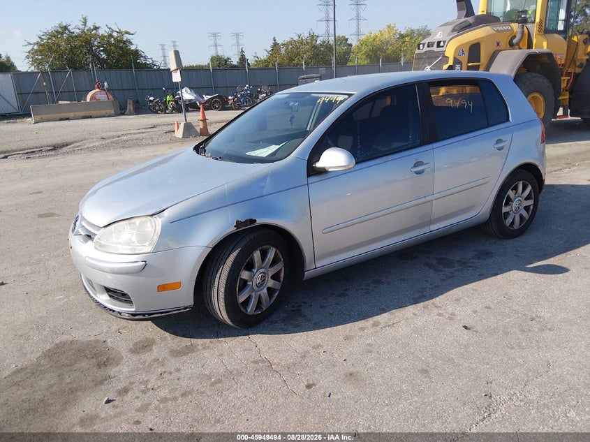 VOLKSWAGEN RABBIT 2009 VIN WVWDA71K49W095356