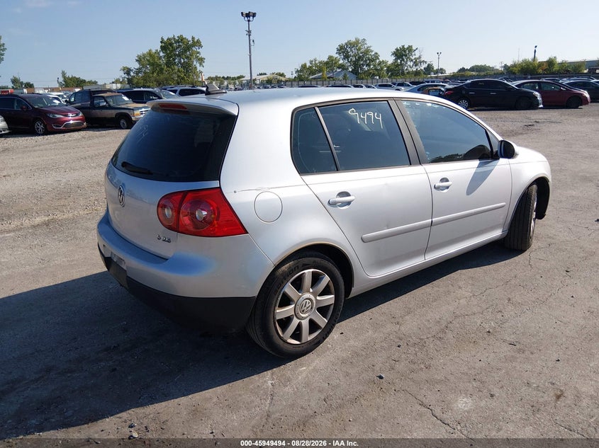 VOLKSWAGEN RABBIT 2009 VIN WVWDA71K49W095356
