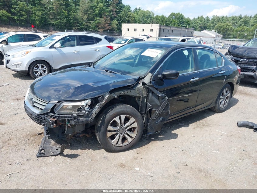 Vin: 1hgcr2f30fa173313, lot: 46448710, honda accord lx 20152