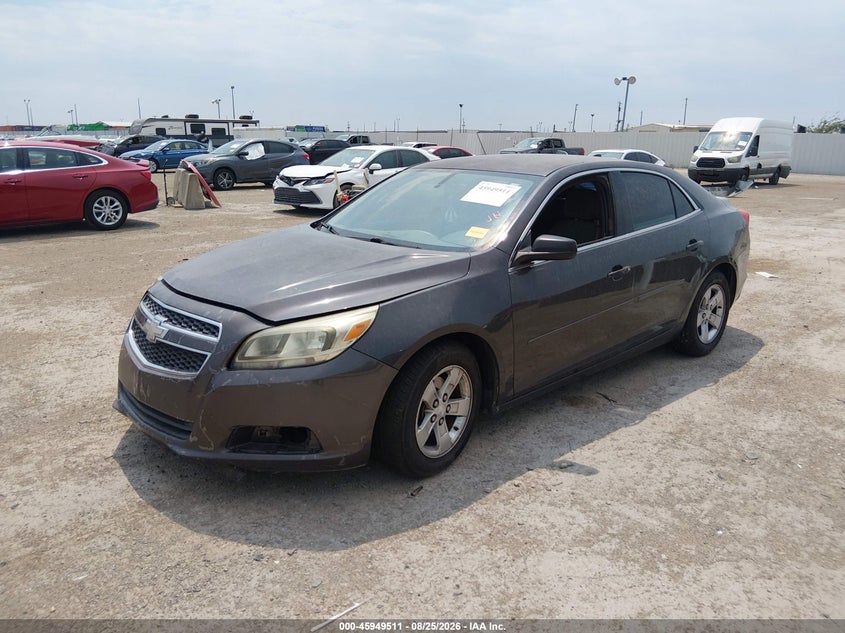 2013 Chevrolet Malibu, All Over, IAAI, VIN 1G11B5SA7DF131018 — photo 2