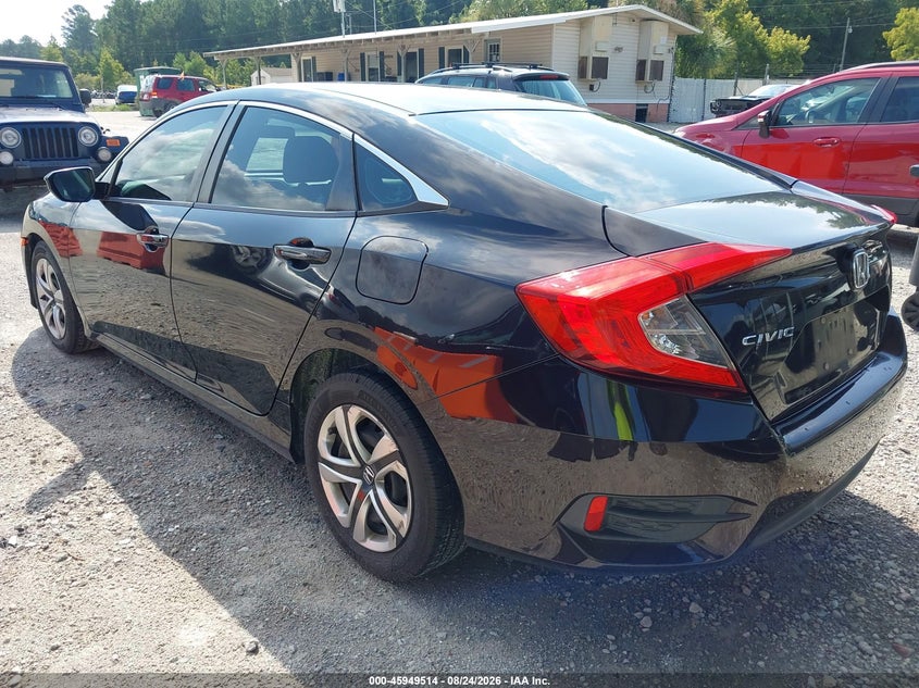 2016 HONDA CIVIC auction photo 3