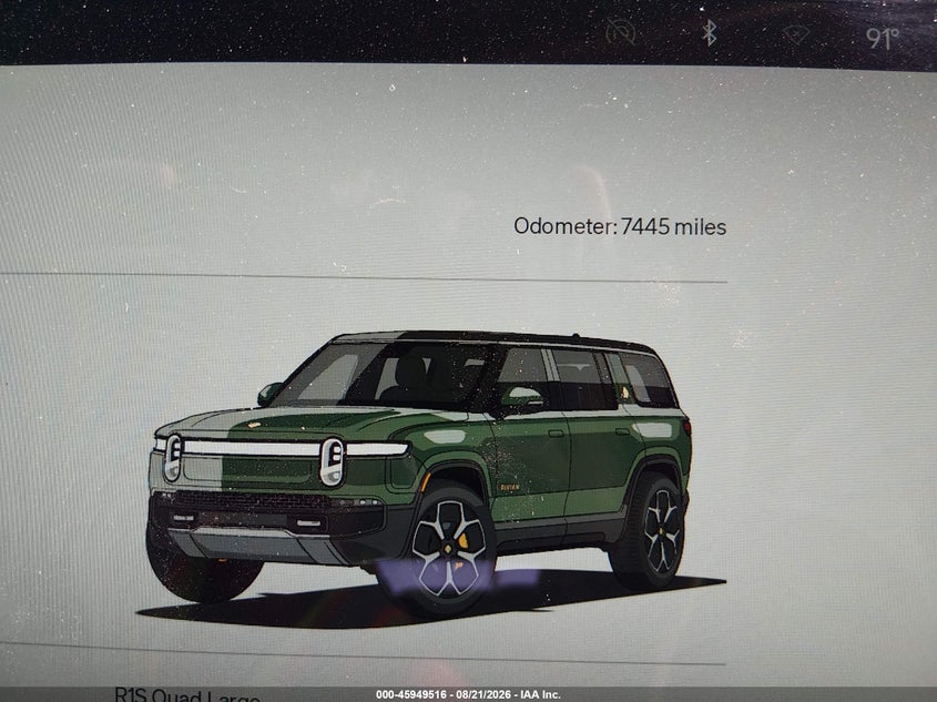 2024 RIVIAN R1S auction photo 7