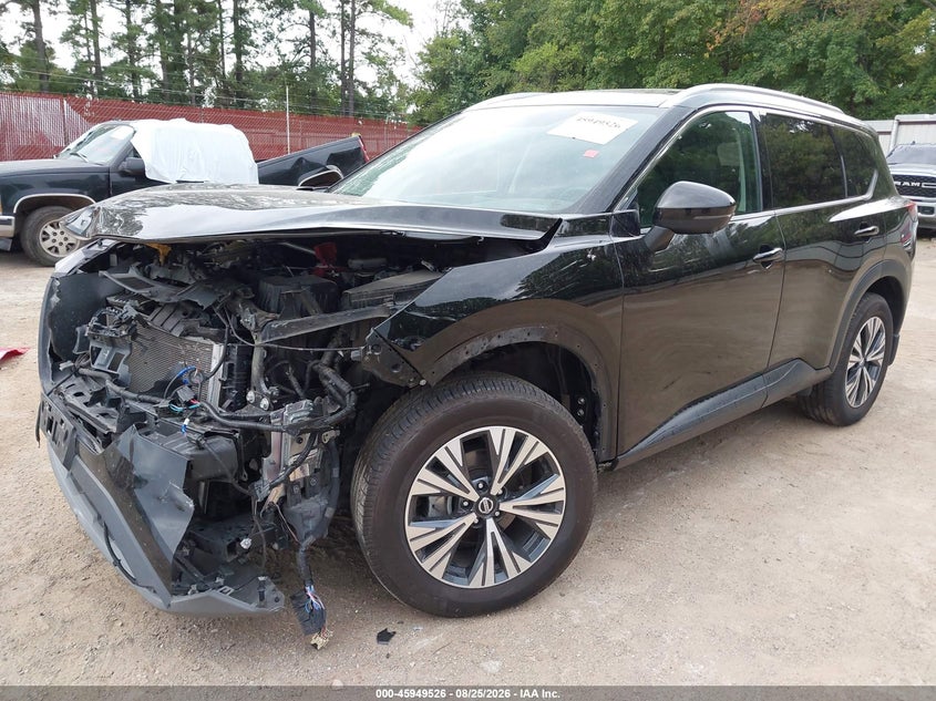 2021 Nissan Rogue, Front End, IAAI, VIN 5N1AT3BB0MC731748 — photo 2