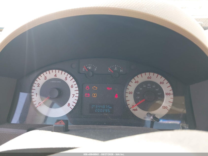 MAZDA TRIBUTE 2008 VIN 4F2CZ02Z88KM22080