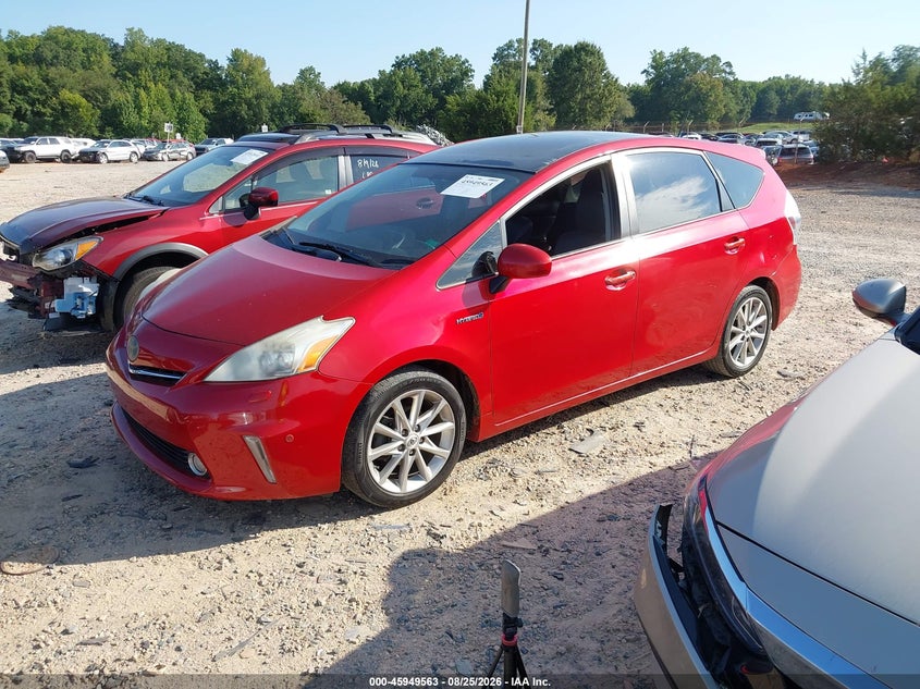 2013 TOYOTA PRIUS V auction photo 2