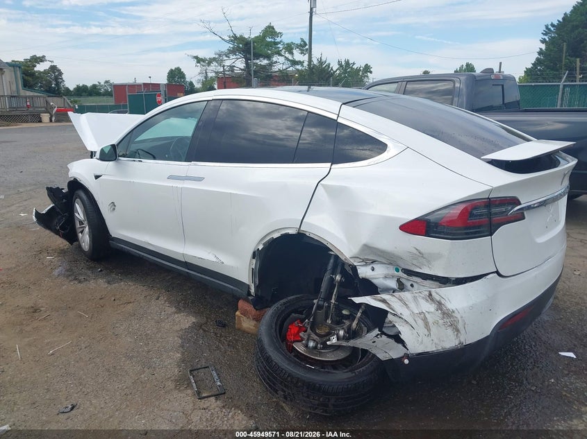 Vin: 5yjxcbe49kf211795, lot: 46448785, tesla model x p100d/performance 20193