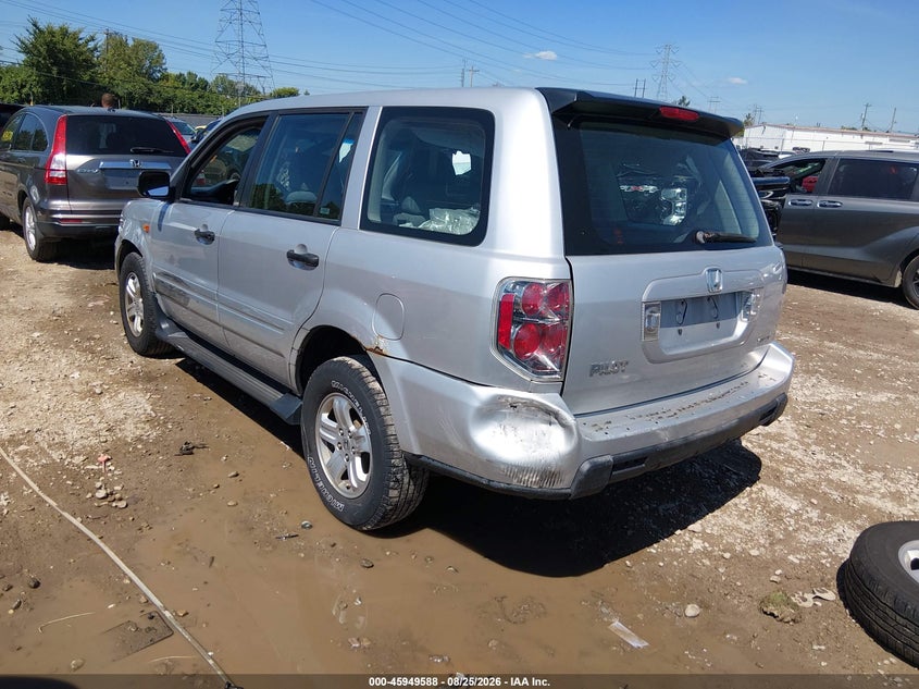 2006 HONDA PILOT auction photo 3
