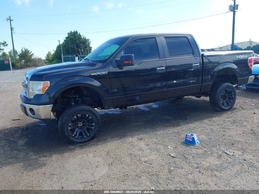 2014 Ford F-150, Rear, IAAI, VIN 1FTFW1EF9EFB67375 — photo 2
